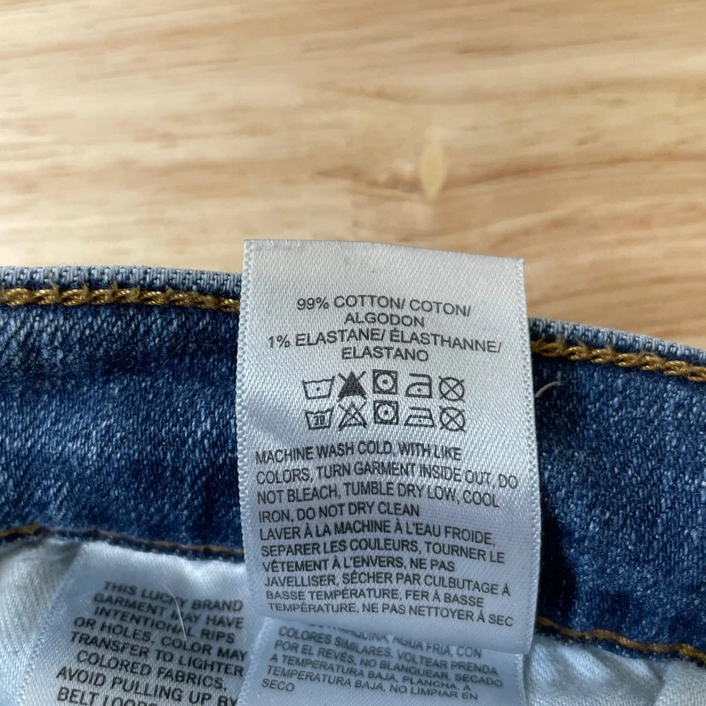 Lucky Brand 221 Straight Leg Jeans Mens 40x32 Blue Medium Wash‎ Denim Pants